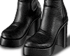 Leather boots