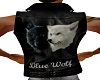 Blue Wolf Leather Vest
