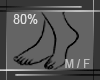 M/F Feet Scaler 80%