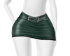Skirt green Leather1605