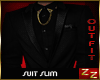 zZ Suit Slim Black
