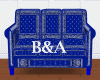[BA] Blue Bandana Sofa