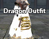 Dragon Outfit Gold White