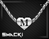 🆂 Necklace Letter M