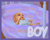 Baby Boy in Bassinet