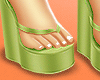 ☀ Green Sandals