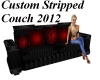 Custom Stripped Couch