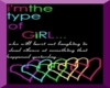Im the type of girl