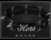 Hers Silver Collar