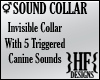 }HF{ Inv Sound Collar