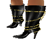 Gold Chain Boots