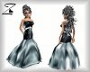 Z Glam Gown Deep Sea