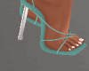 Turquoise Heels
