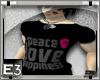 -e3- Black T-shirt 2