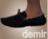 [D] Marine black loafer