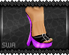 SWA}Nancy Purple Shoes
