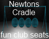 Newtons Cradle Teal