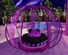black nd pink  swing bed