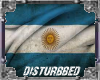 Aged Argentina Flag