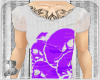 SKULLS.TEE. ' Purple'