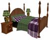 Green&Purple Cuddle bed