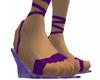 Intense Violet Sandals