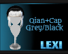Qian Grey/Black +Cap
