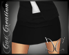 Black Office Skirt Sl. L