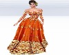 IS! Orange PW Anarkali