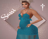 PREGO Teal Gown