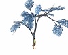 blue tree with poses