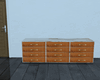 B~ Orange Dresser