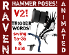 HAMMER SWING POSES V2!