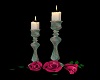 Patina Candles & Roses