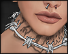 silver choker