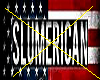 Slumerican Flag Badge