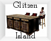 Glitzen Kitchen Island