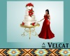 V: Red Rose Wedding Cake