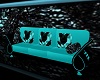 Teal Modern Couch