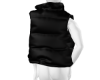 Leather Black Vest