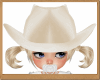 Kids White Cowgirl Hat