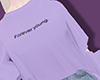 Purple t-shirt