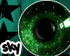 Sparkle Glass Green eyes