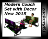 Derv Couch Set With Deco