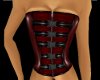 CA Red Dark Corset Zip