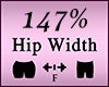 Hip Butt Scaler 147%