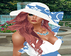 Sunhat Tropical Blue
