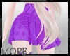 Purple Skirt+Socks