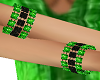 Emerald/Black GS Bangles