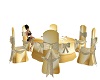 CB:Gold Wedding Table